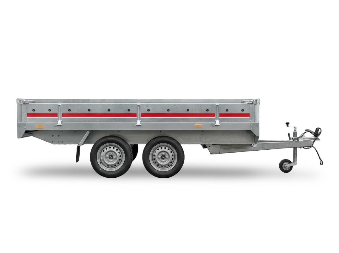 Trailer 3,04x1,51 m Tandem-axle (453 kg payload)
